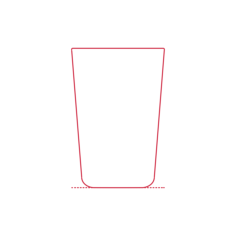 Objects Drinking Glasses Ikea 365 Glass 10 Oz Outline Svg Vector, Free Vectors File